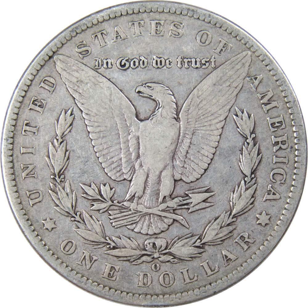 1885 O Morgan Dollar VF Very Fine 90% Silver $1 US Coin Collectible - Morgan coin - Morgan silver dollar - Morgan silver dollar for sale - Profile Coins & Collectibles