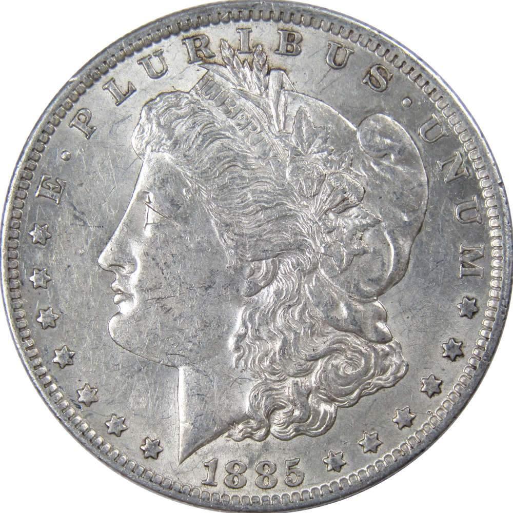 1885 O Morgan Dollar XF EF Extremely Fine 90% Silver $1 US Coin Collectible - Morgan coin - Morgan silver dollar - Morgan silver dollar for sale - Profile Coins & Collectibles