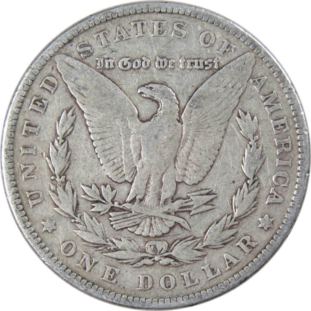 1886 Morgan Dollar VG Very Good 90% Silver $1 US Coin Collectible - Morgan coin - Morgan silver dollar - Morgan silver dollar for sale - Profile Coins & Collectibles