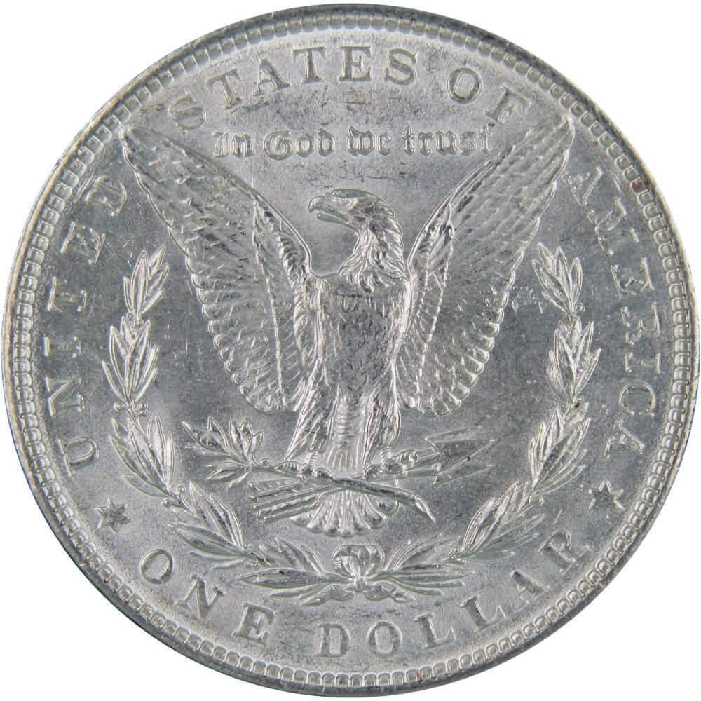 1886 Morgan Dollar AU About Uncirculated 90% Silver $1 US Coin Collectible - Morgan coin - Morgan silver dollar - Morgan silver dollar for sale - Profile Coins & Collectibles