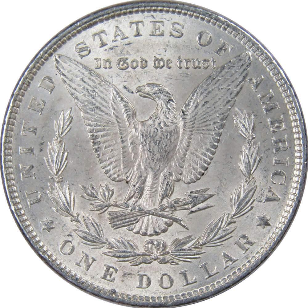 1886 Morgan Dollar Choice About Uncirculated 90% Silver $1 US Coin Collectible - Morgan coin - Morgan silver dollar - Morgan silver dollar for sale - Profile Coins & Collectibles