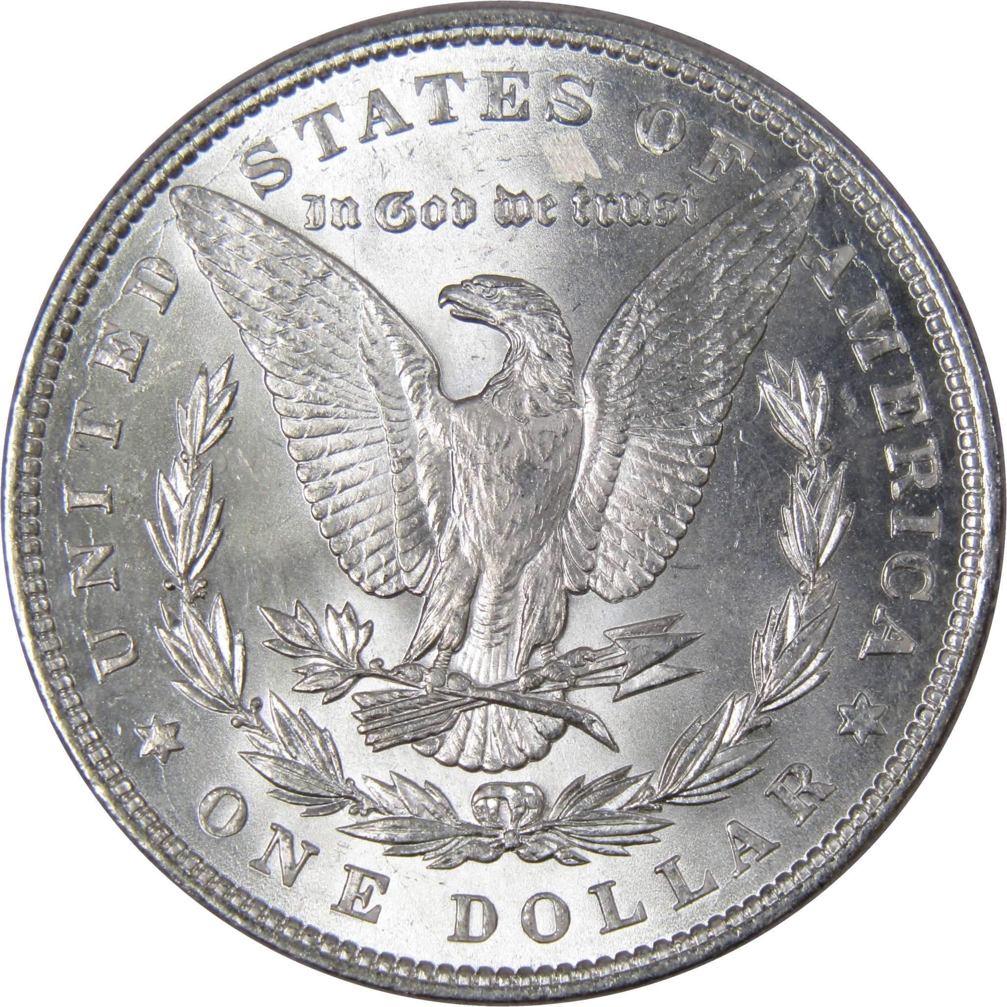 1886 Morgan Dollar BU Very Choice Uncirculated Mint State 90% Silver $1 US Coin - Morgan coin - Morgan silver dollar - Morgan silver dollar for sale - Profile Coins & Collectibles