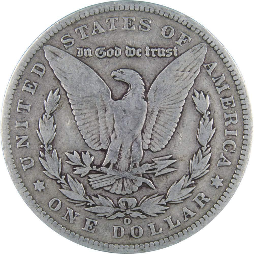 1886 O Morgan Dollar VG Very Good 90% Silver $1 US Coin Collectible - Morgan coin - Morgan silver dollar - Morgan silver dollar for sale - Profile Coins & Collectibles