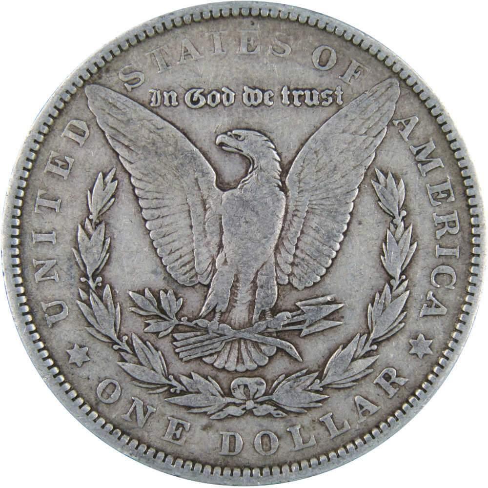 1887 Morgan Dollar F Fine 90% Silver $1 US Coin Collectible - Morgan coin - Morgan silver dollar - Morgan silver dollar for sale - Profile Coins & Collectibles