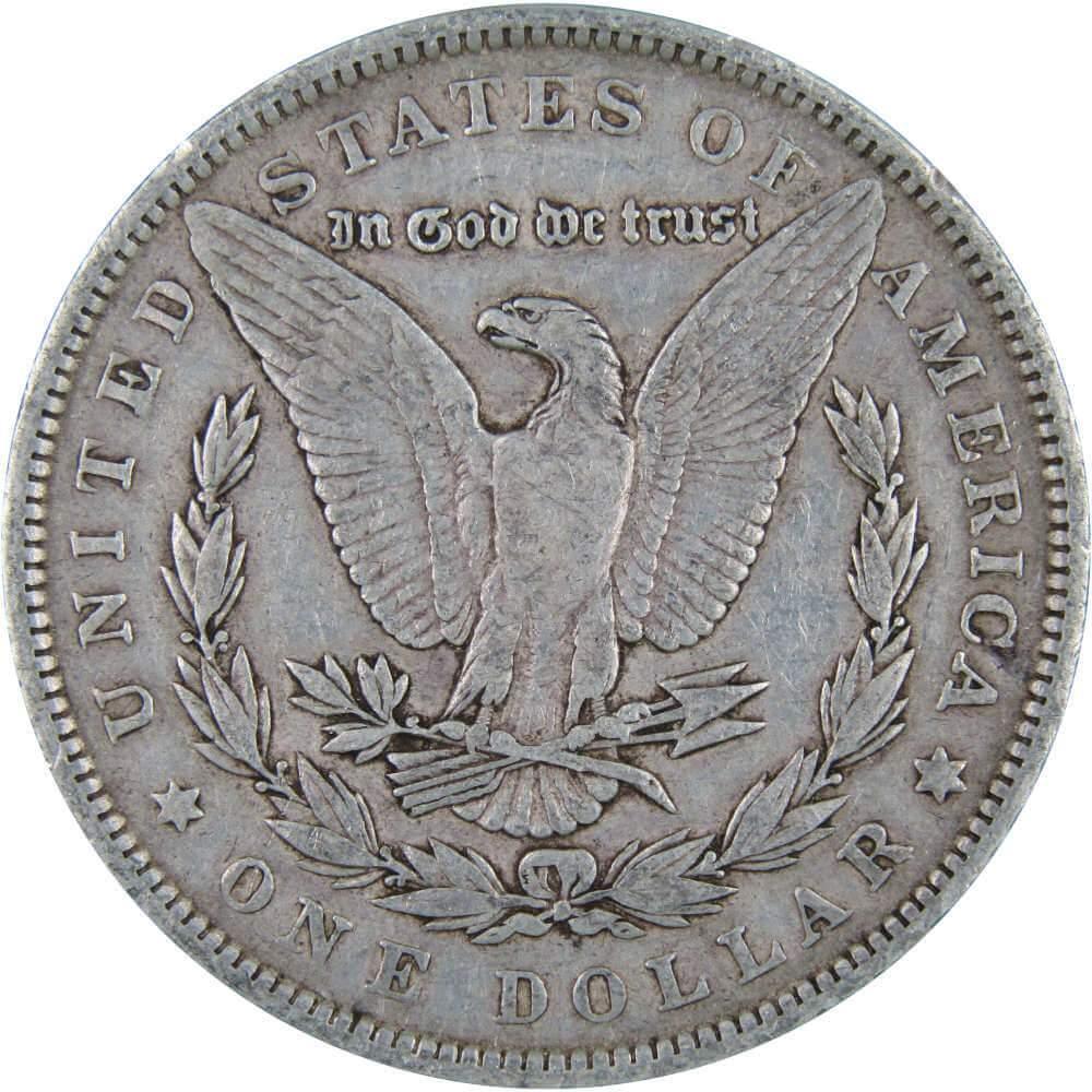 1889 Morgan Dollar VF Very Fine 90% Silver $1 US Coin Collectible - Morgan coin - Morgan silver dollar - Morgan silver dollar for sale - Profile Coins & Collectibles