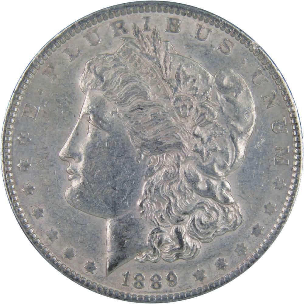 1889 Morgan Dollar XF EF Extremely Fine 90% Silver $1 US Coin Collectible - Morgan coin - Morgan silver dollar - Morgan silver dollar for sale - Profile Coins & Collectibles