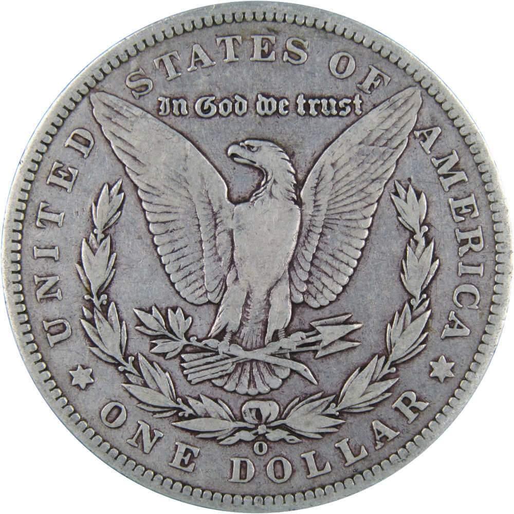 1889 O Morgan Dollar F Fine 90% Silver $1 US Coin Collectible - Morgan coin - Morgan silver dollar - Morgan silver dollar for sale - Profile Coins & Collectibles