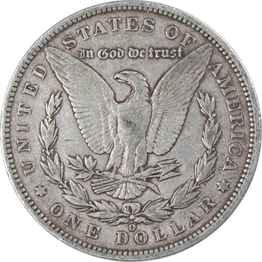 1889 O Morgan Dollar VF Very Fine 90% Silver $1 US Coin Collectible - Morgan coin - Morgan silver dollar - Morgan silver dollar for sale - Profile Coins & Collectibles