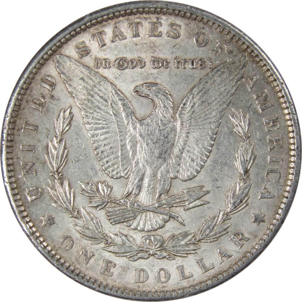 1890 Morgan Dollar AU About Uncirculated 90% Silver $1 US Coin Collectible - Morgan coin - Morgan silver dollar - Morgan silver dollar for sale - Profile Coins & Collectibles