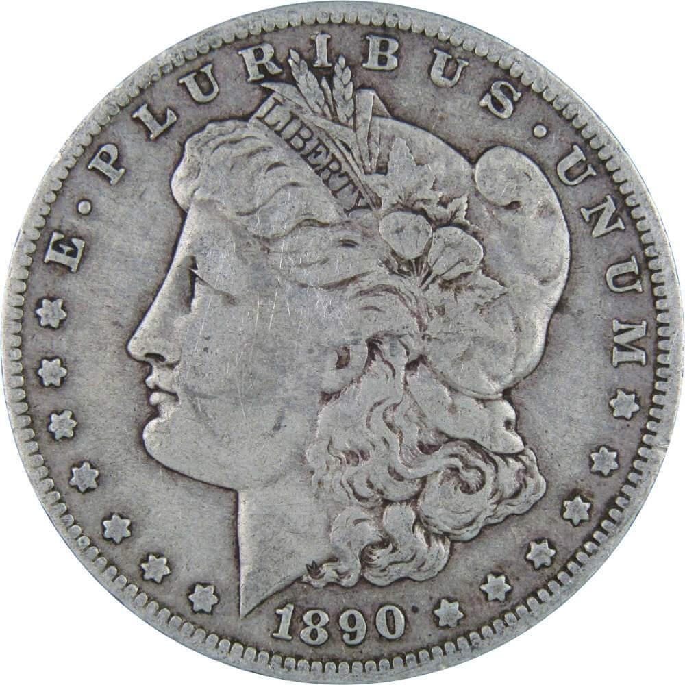 1890 O Morgan Dollar VG Very Good 90% Silver $1 US Coin Collectible - Morgan coin - Morgan silver dollar - Morgan silver dollar for sale - Profile Coins & Collectibles