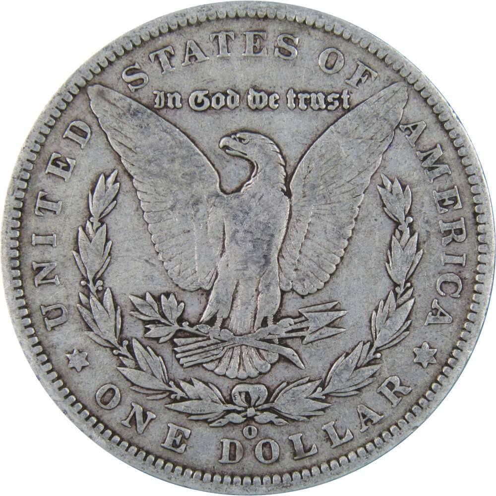 1890 O Morgan Dollar VG Very Good 90% Silver $1 US Coin Collectible - Morgan coin - Morgan silver dollar - Morgan silver dollar for sale - Profile Coins & Collectibles