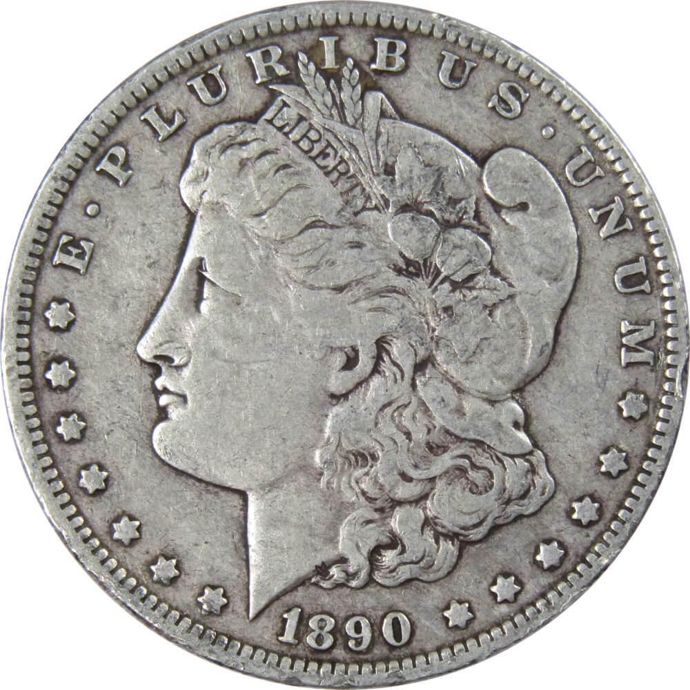 1890 O Morgan Dollar F Fine 90% Silver $1 US Coin Collectible - Morgan coin - Morgan silver dollar - Morgan silver dollar for sale - Profile Coins & Collectibles