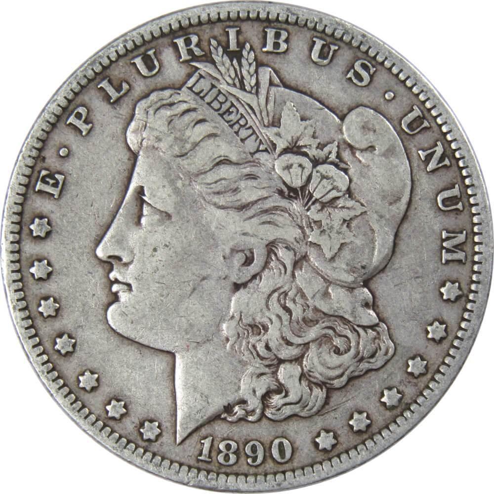 1890 O Morgan Dollar VF Very Fine 90% Silver $1 US Coin Collectible - Morgan coin - Morgan silver dollar - Morgan silver dollar for sale - Profile Coins & Collectibles