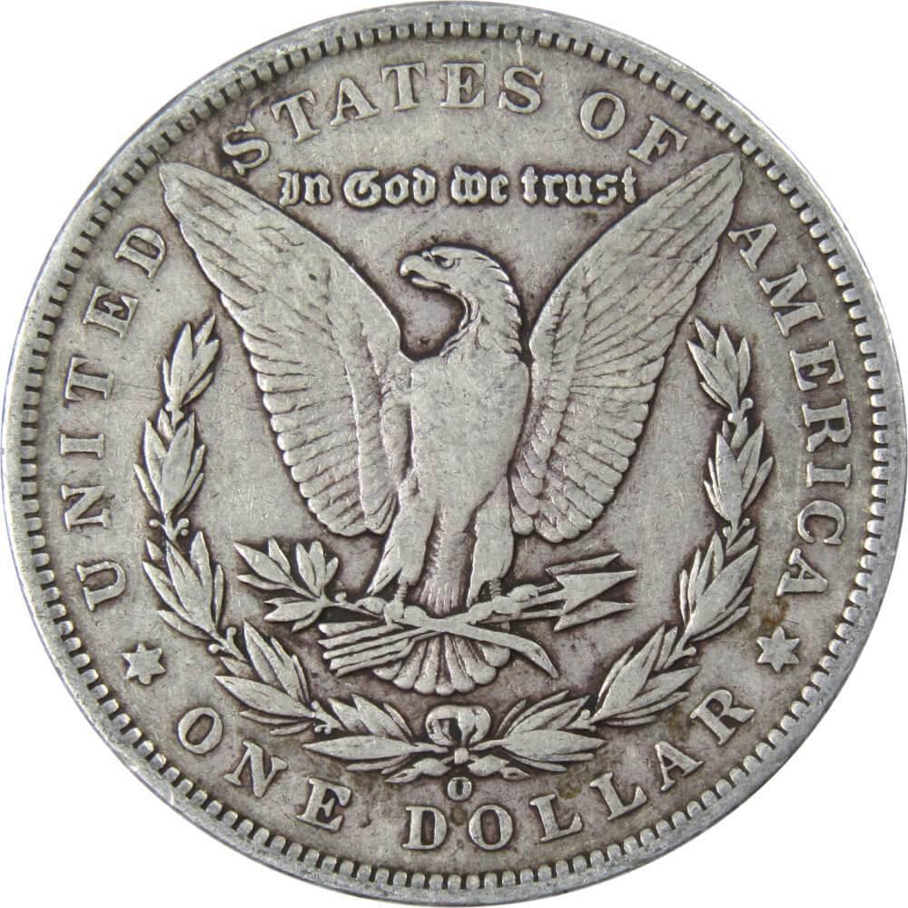 1890 O Morgan Dollar VF Very Fine 90% Silver $1 US Coin Collectible - Morgan coin - Morgan silver dollar - Morgan silver dollar for sale - Profile Coins & Collectibles