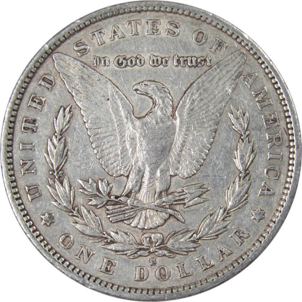 1890 S Morgan Dollar VF Very Fine 90% Silver $1 US Coin Collectible - Morgan coin - Morgan silver dollar - Morgan silver dollar for sale - Profile Coins & Collectibles