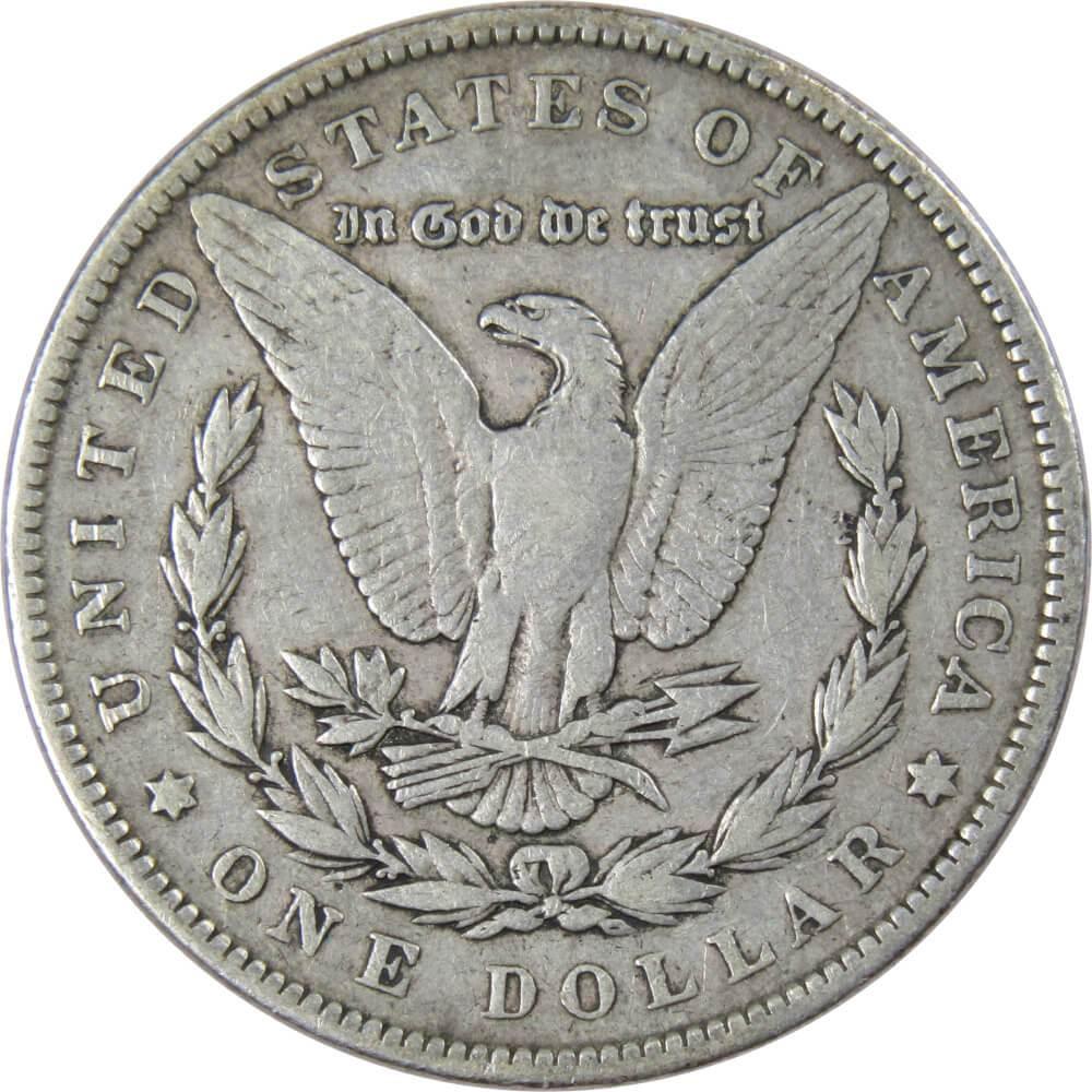 1891 Morgan Dollar F Fine 90% Silver $1 US Coin Collectible - Morgan coin - Morgan silver dollar - Morgan silver dollar for sale - Profile Coins & Collectibles