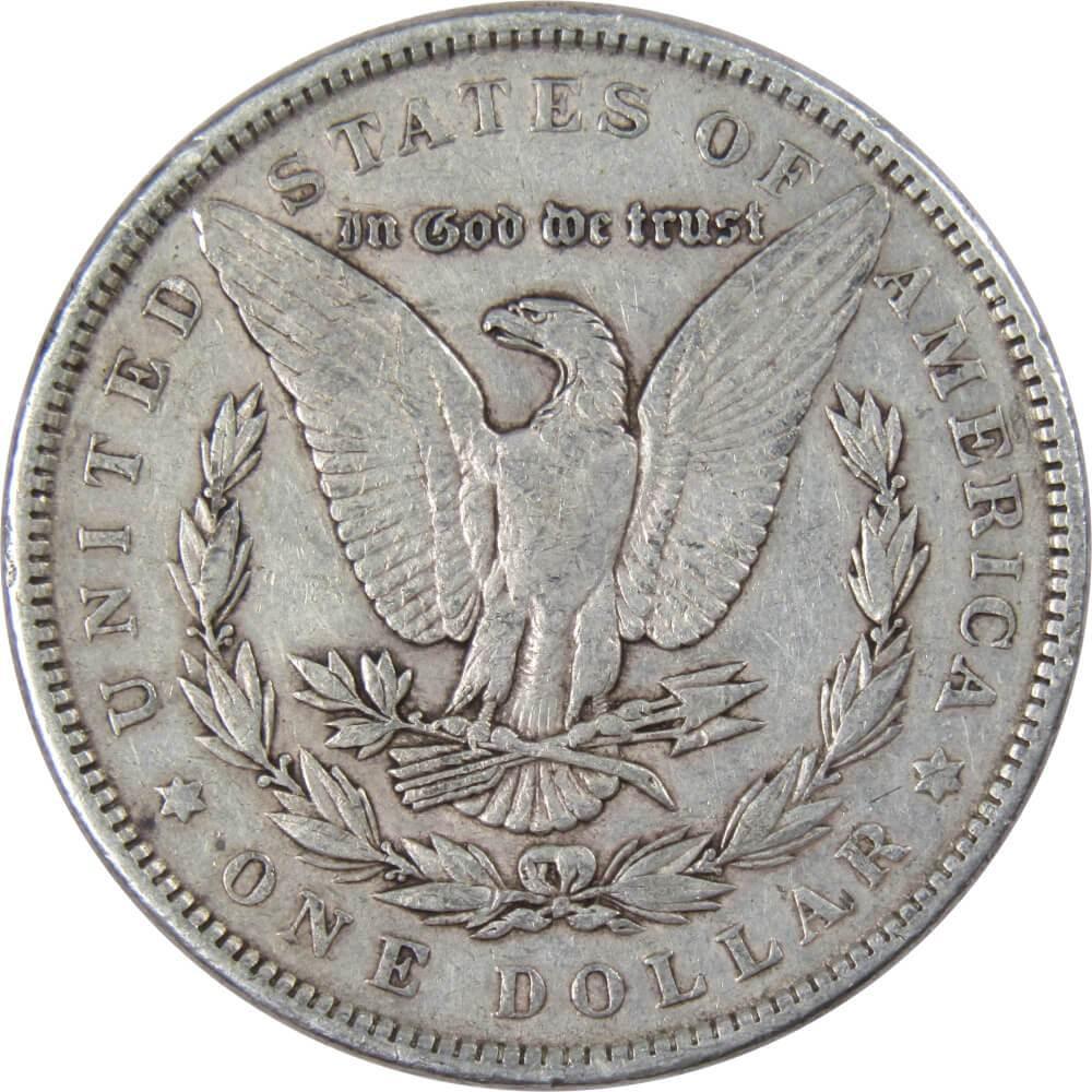 1891 Morgan Dollar VF Very Fine 90% Silver $1 US Coin Collectible - Morgan coin - Morgan silver dollar - Morgan silver dollar for sale - Profile Coins & Collectibles