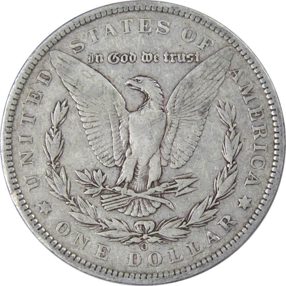 1891 O Morgan Dollar F Fine 90% Silver $1 US Coin Collectible - Morgan coin - Morgan silver dollar - Morgan silver dollar for sale - Profile Coins & Collectibles