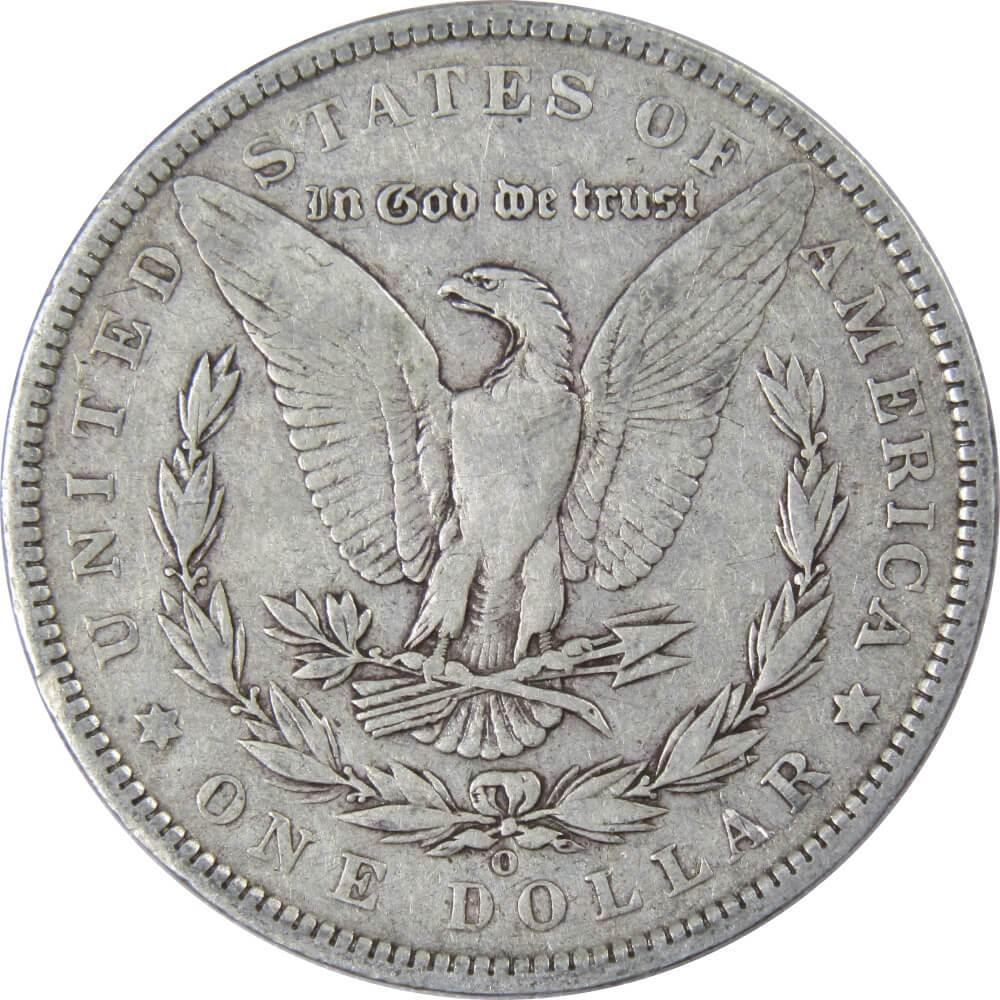 1891 O Morgan Dollar F Fine 90% Silver $1 US Coin Collectible - Morgan coin - Morgan silver dollar - Morgan silver dollar for sale - Profile Coins & Collectibles