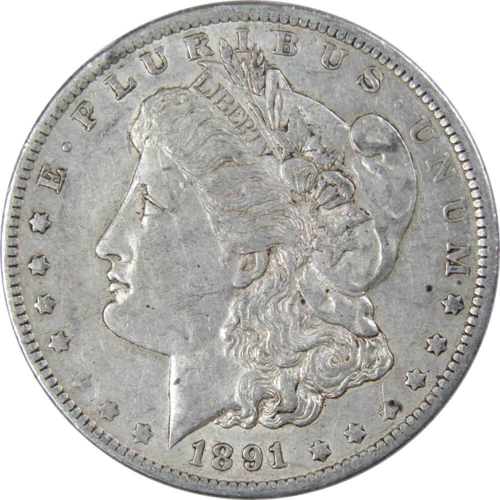 1891 O Morgan Dollar VF Very Fine 90% Silver $1 US Coin Collectible - Morgan coin - Morgan silver dollar - Morgan silver dollar for sale - Profile Coins & Collectibles