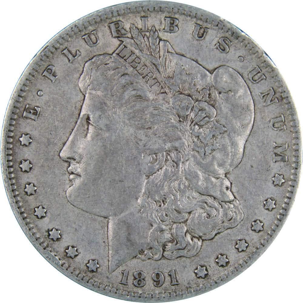 1891 O Morgan Dollar XF EF Extremely Fine 90% Silver $1 US Coin Collectible - Morgan coin - Morgan silver dollar - Morgan silver dollar for sale - Profile Coins & Collectibles