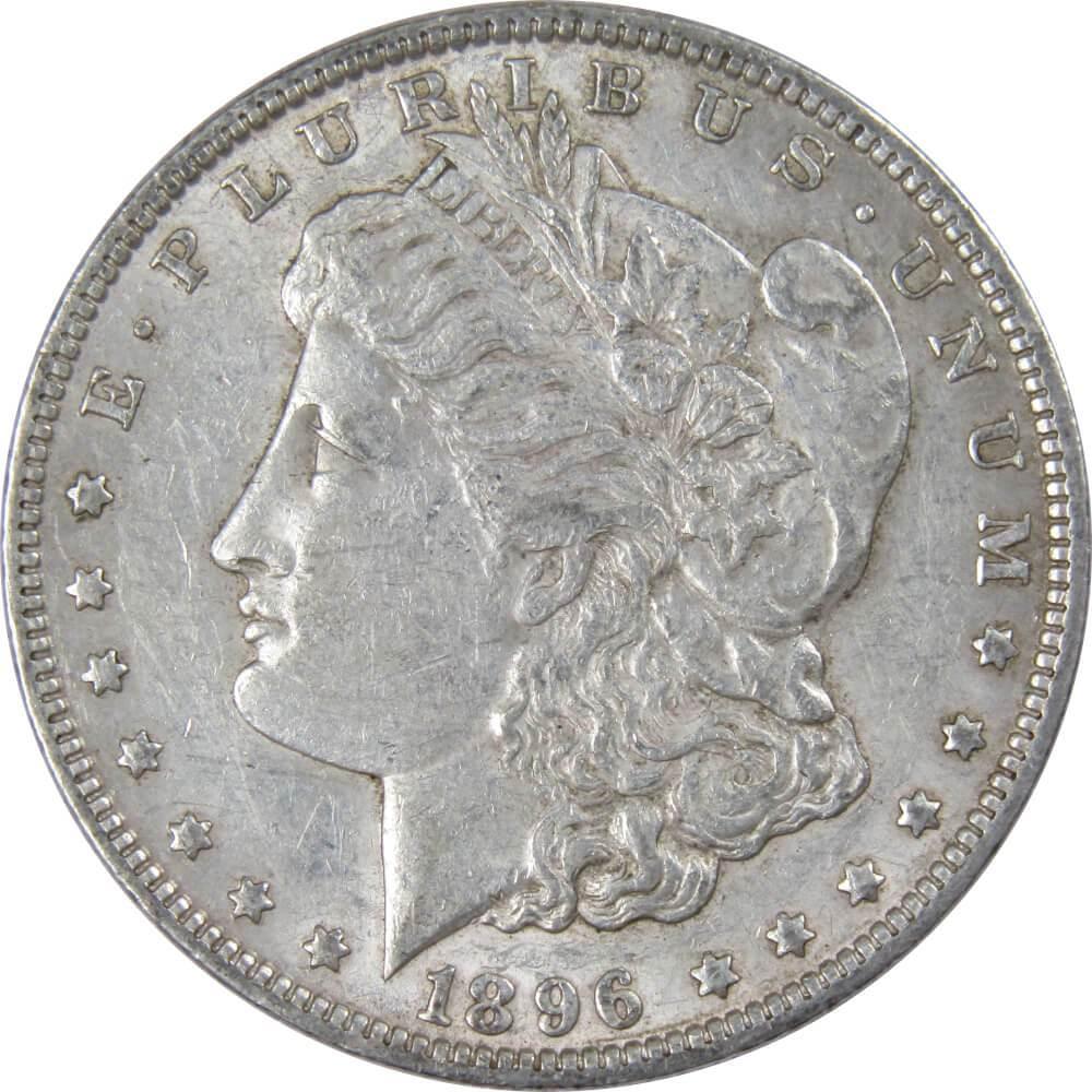 1896 Morgan Dollar XF EF Extremely Fine 90% Silver $1 US Coin Collectible - Morgan coin - Morgan silver dollar - Morgan silver dollar for sale - Profile Coins & Collectibles