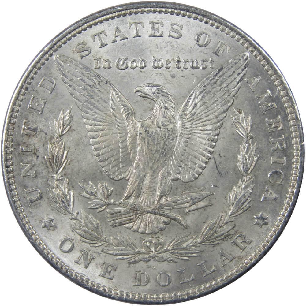 1896 Morgan Dollar Choice About Uncirculated 90% Silver $1 US Coin Collectible - Morgan coin - Morgan silver dollar - Morgan silver dollar for sale - Profile Coins & Collectibles