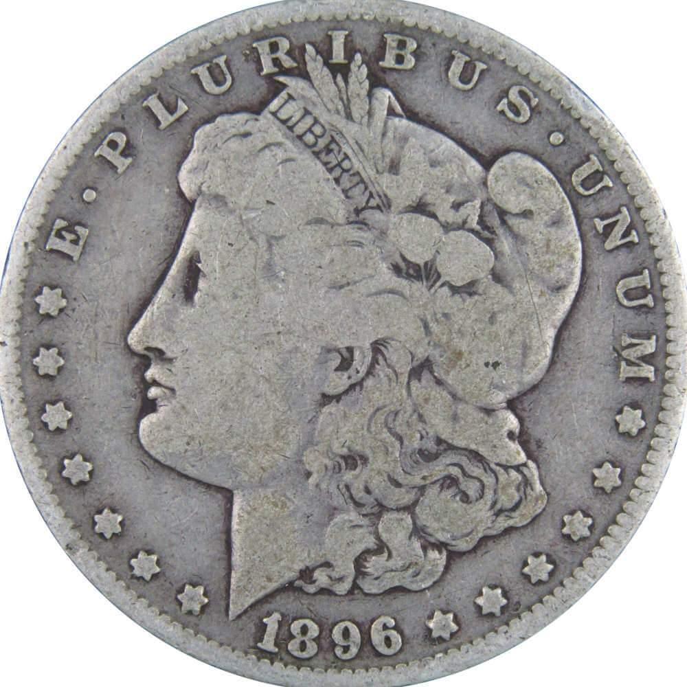 1896 O Morgan Dollar VG Very Good 90% Silver $1 US Coin Collectible - Morgan coin - Morgan silver dollar - Morgan silver dollar for sale - Profile Coins & Collectibles