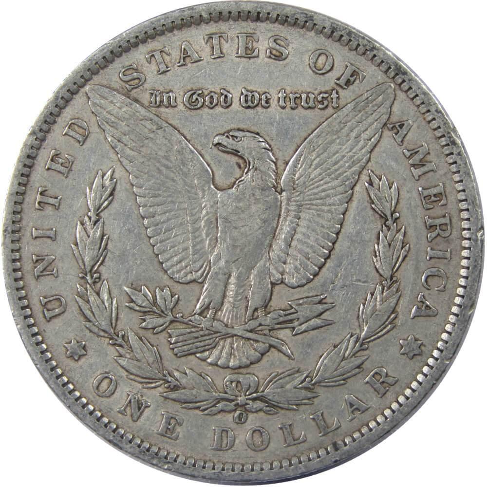 1896 O Morgan Dollar VF Very Fine 90% Silver $1 US Coin Collectible - Morgan coin - Morgan silver dollar - Morgan silver dollar for sale - Profile Coins & Collectibles