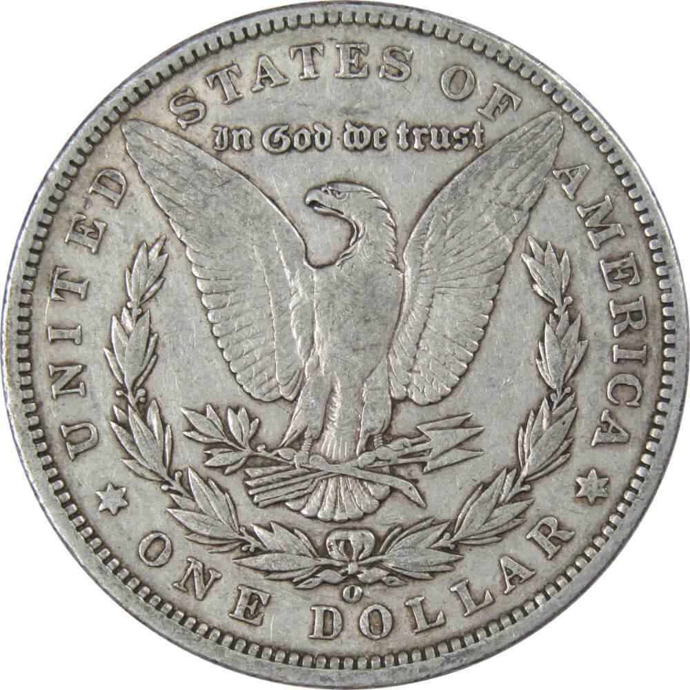 1896 O Morgan Dollar XF EF Extremely Fine 90% Silver $1 US Coin Collectible - Morgan coin - Morgan silver dollar - Morgan silver dollar for sale - Profile Coins & Collectibles