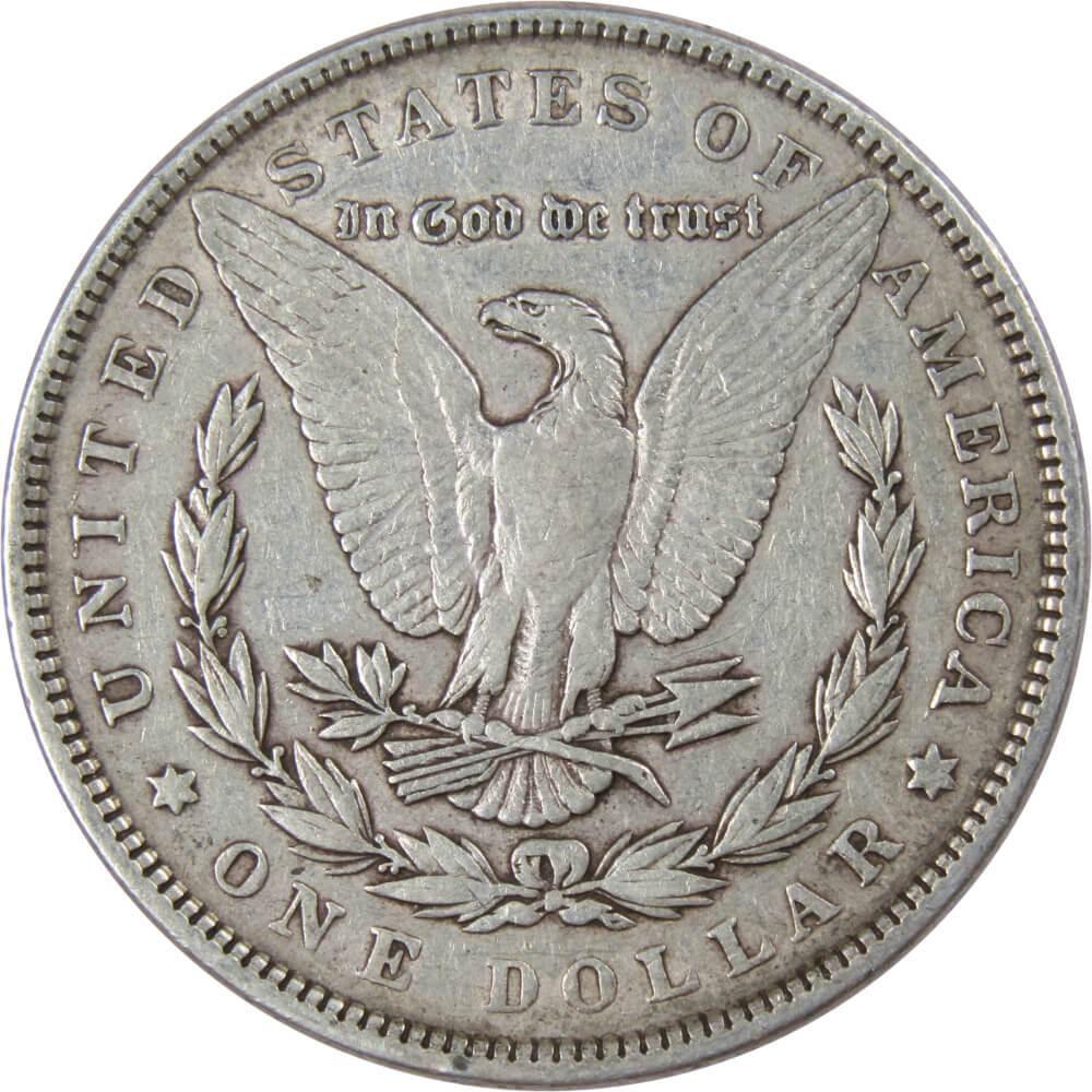 1897 Morgan Dollar VF Very Fine 90% Silver $1 US Coin Collectible - Morgan coin - Morgan silver dollar - Morgan silver dollar for sale - Profile Coins & Collectibles