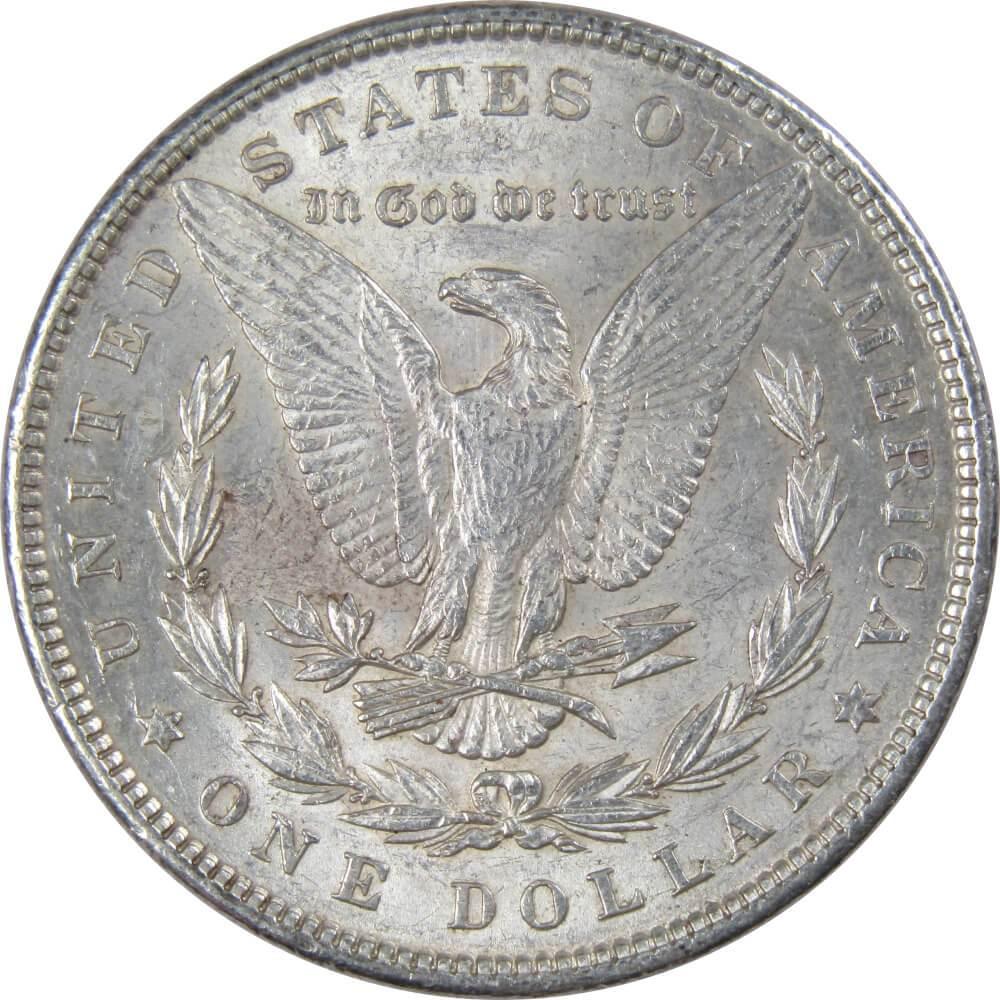 1897 Morgan Dollar AU About Uncirculated 90% Silver $1 US Coin Collectible - Morgan coin - Morgan silver dollar - Morgan silver dollar for sale - Profile Coins & Collectibles