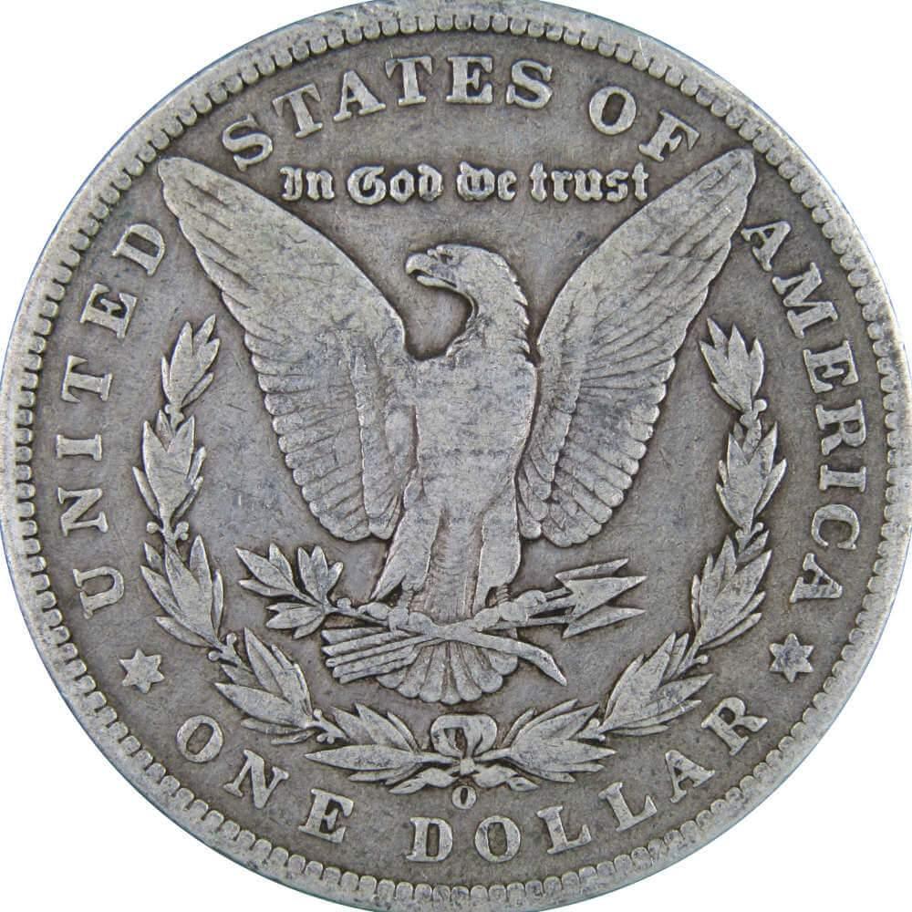 1897 O Morgan Dollar VG Very Good 90% Silver $1 US Coin Collectible - Morgan coin - Morgan silver dollar - Morgan silver dollar for sale - Profile Coins & Collectibles