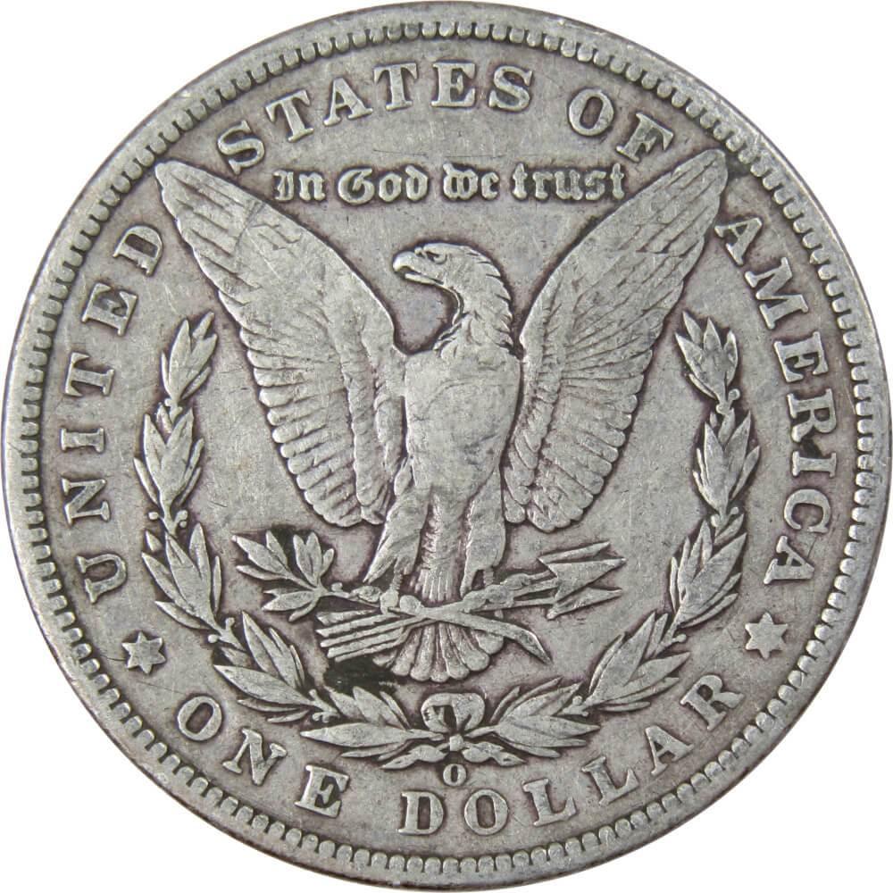 1897 O Morgan Dollar F Fine 90% Silver $1 US Coin Collectible - Morgan coin - Morgan silver dollar - Morgan silver dollar for sale - Profile Coins & Collectibles
