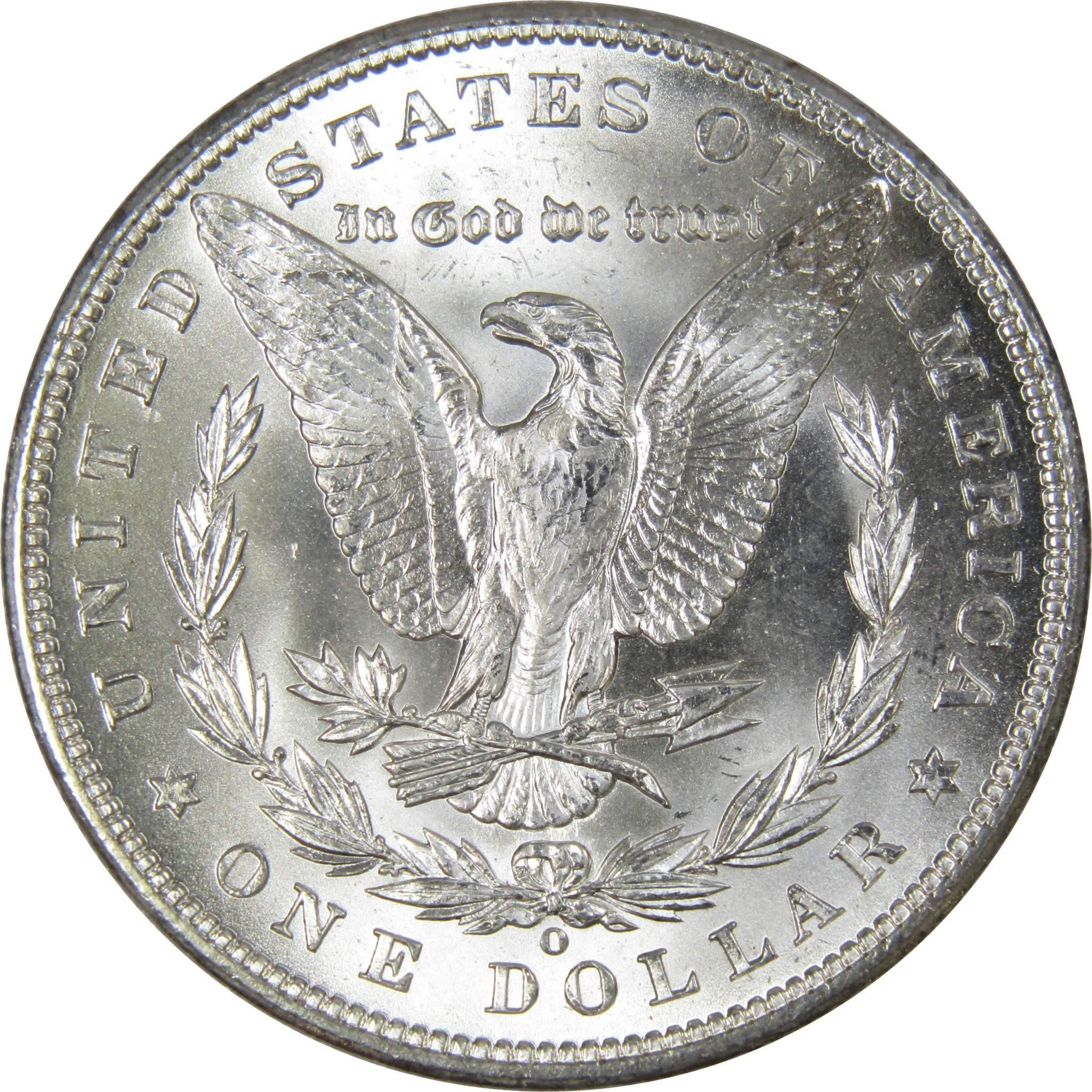 1898 O Morgan Dollar BU Choice Uncirculated Mint State 90% Silver $1 US Coin - Morgan coin - Morgan silver dollar - Morgan silver dollar for sale - Profile Coins & Collectibles