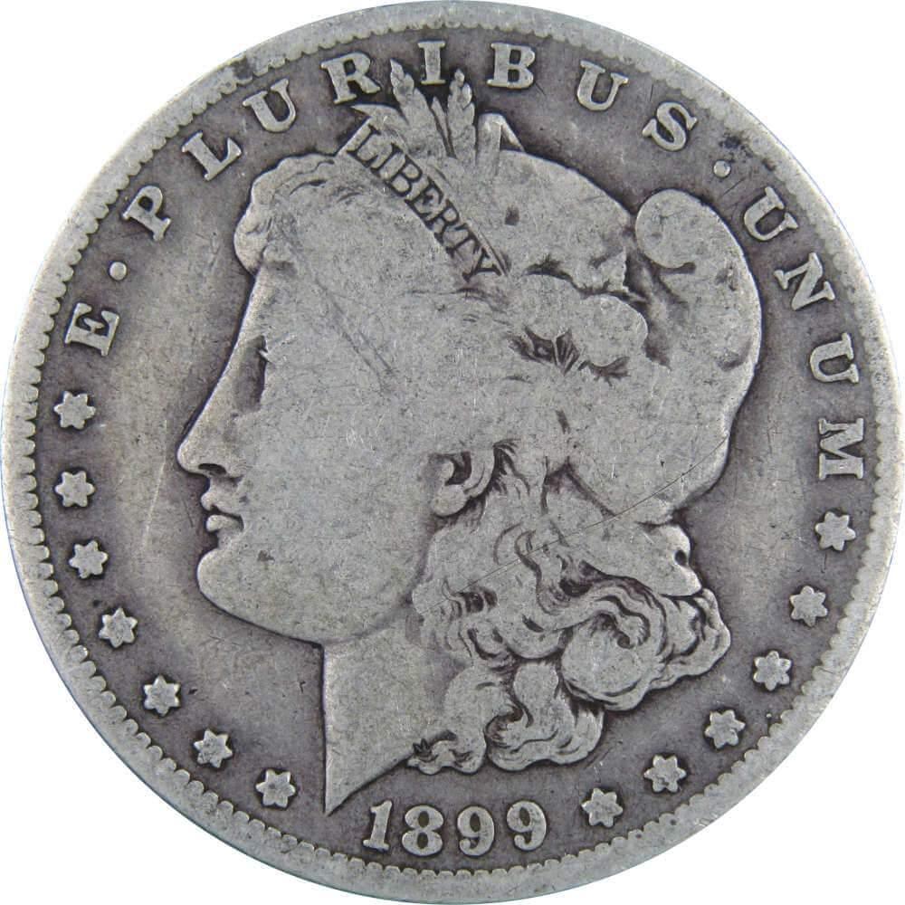 1899 O Morgan Dollar VG Very Good 90% Silver $1 US Coin Collectible - Morgan coin - Morgan silver dollar - Morgan silver dollar for sale - Profile Coins & Collectibles