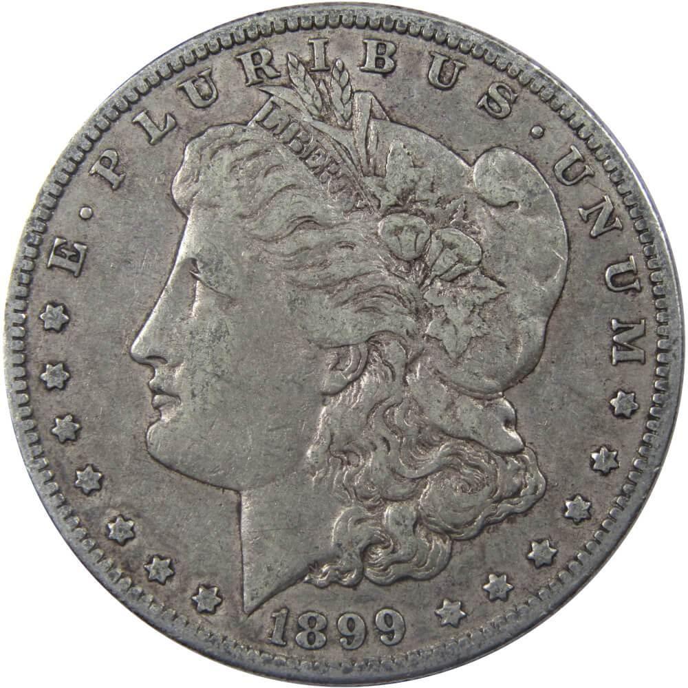 1899 O Morgan Dollar VF Very Fine 90% Silver $1 US Coin Collectible - Morgan coin - Morgan silver dollar - Morgan silver dollar for sale - Profile Coins & Collectibles