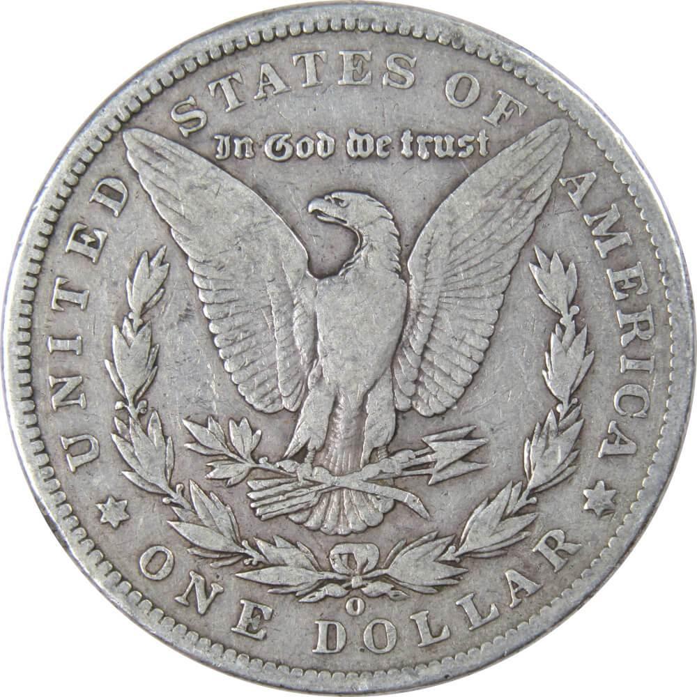 1900 O Morgan Dollar VG Very Good 90% Silver $1 US Coin Collectible - Morgan coin - Morgan silver dollar - Morgan silver dollar for sale - Profile Coins & Collectibles