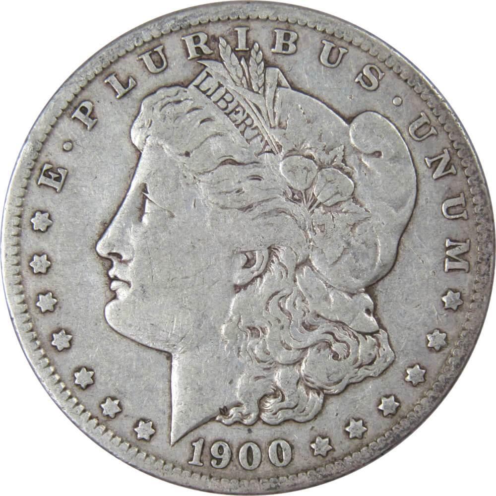 1900 O Morgan Dollar F Fine 90% Silver $1 US Coin Collectible - Morgan coin - Morgan silver dollar - Morgan silver dollar for sale - Profile Coins & Collectibles