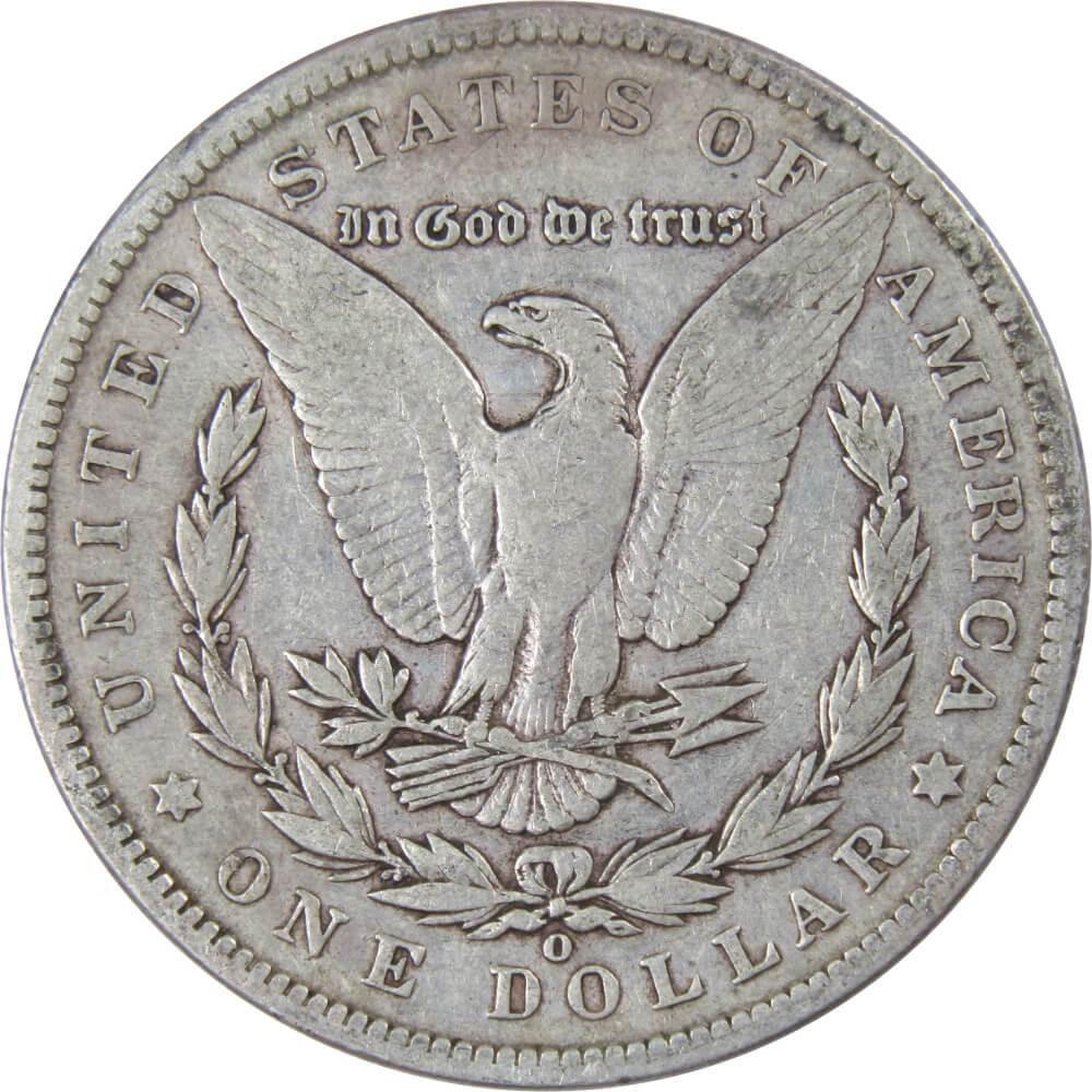1900 O Morgan Dollar F Fine 90% Silver $1 US Coin Collectible - Morgan coin - Morgan silver dollar - Morgan silver dollar for sale - Profile Coins & Collectibles