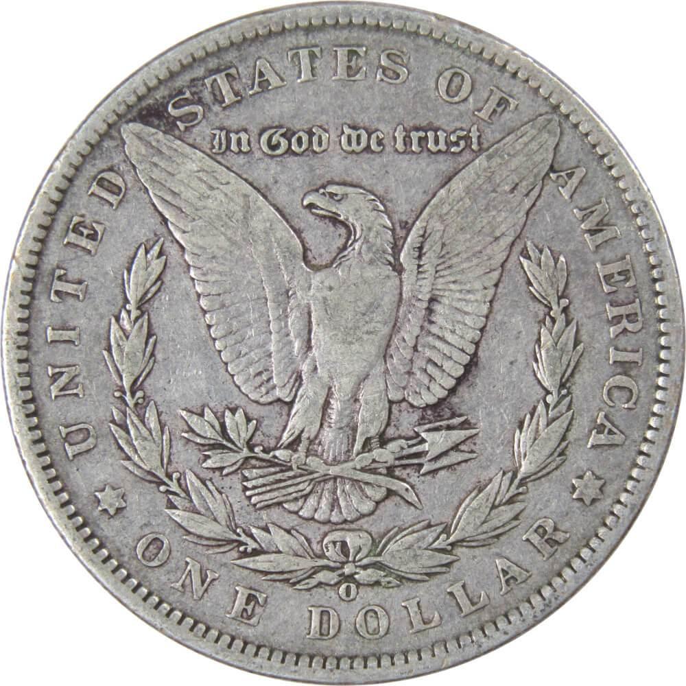 1900 O Morgan Dollar VF Very Fine 90% Silver $1 US Coin Collectible - Morgan coin - Morgan silver dollar - Morgan silver dollar for sale - Profile Coins & Collectibles