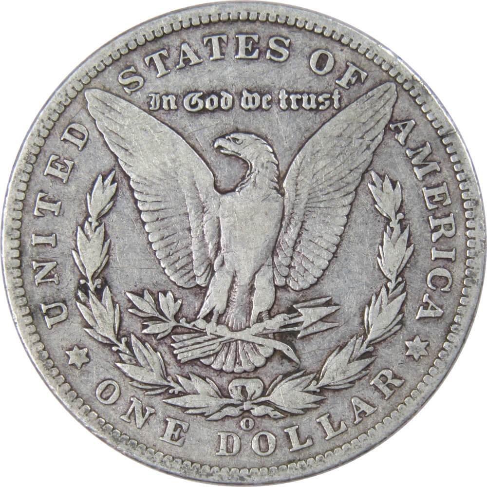 1901 O Morgan Dollar VG Very Good 90% Silver $1 US Coin Collectible - Morgan coin - Morgan silver dollar - Morgan silver dollar for sale - Profile Coins & Collectibles
