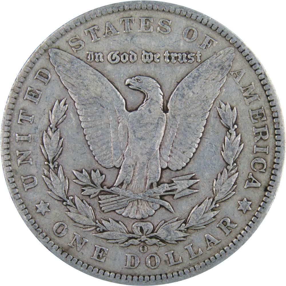 1901 O Morgan Dollar F Fine 90% Silver $1 US Coin Collectible - Morgan coin - Morgan silver dollar - Morgan silver dollar for sale - Profile Coins & Collectibles