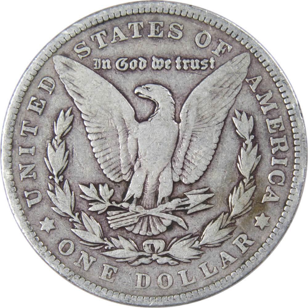 1902 Morgan Dollar VG Very Good 90% Silver $1 US Coin Collectible - Morgan coin - Morgan silver dollar - Morgan silver dollar for sale - Profile Coins & Collectibles