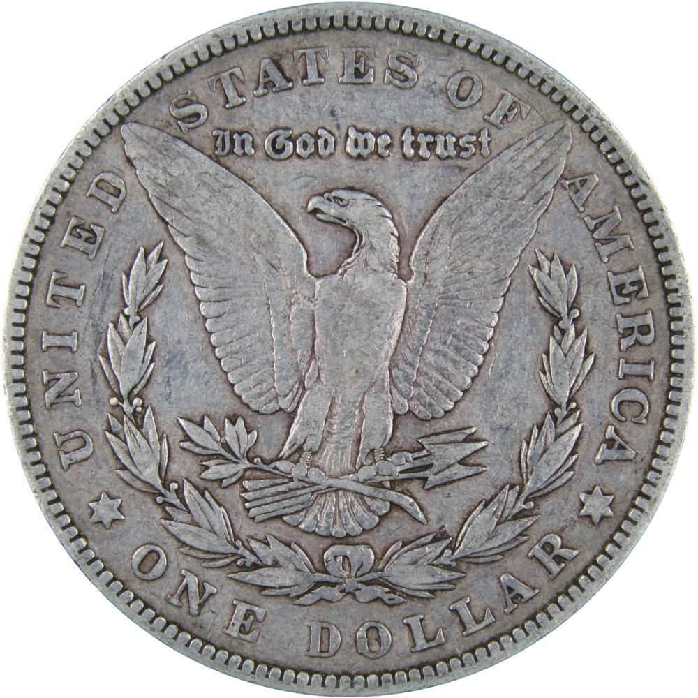 1902 Morgan Dollar F Fine 90% Silver $1 US Coin Collectible - Morgan coin - Morgan silver dollar - Morgan silver dollar for sale - Profile Coins & Collectibles