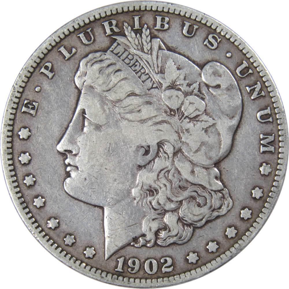 1902 O Morgan Dollar F Fine 90% Silver $1 US Coin Collectible - Morgan coin - Morgan silver dollar - Morgan silver dollar for sale - Profile Coins & Collectibles