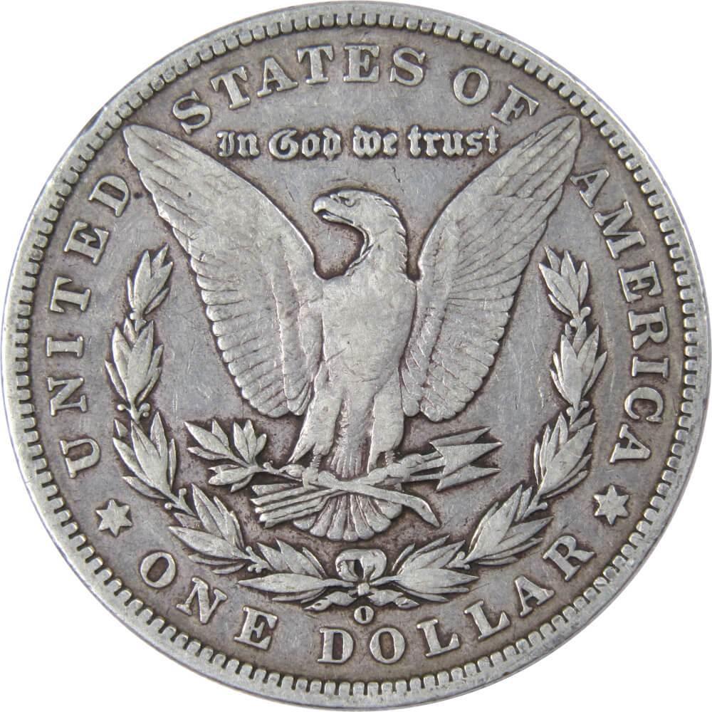 1902 O Morgan Dollar F Fine 90% Silver $1 US Coin Collectible - Morgan coin - Morgan silver dollar - Morgan silver dollar for sale - Profile Coins & Collectibles