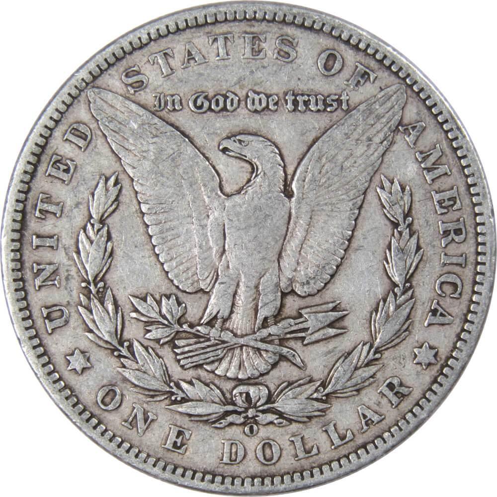 1902 O Morgan Dollar VF Very Fine 90% Silver $1 US Coin Collectible - Morgan coin - Morgan silver dollar - Morgan silver dollar for sale - Profile Coins & Collectibles
