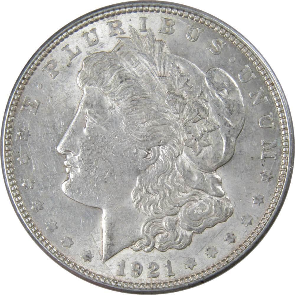 1921 D Morgan Dollar XF EF Extremely Fine 90% Silver $1 US Coin Collectible - Morgan coin - Morgan silver dollar - Morgan silver dollar for sale - Profile Coins & Collectibles
