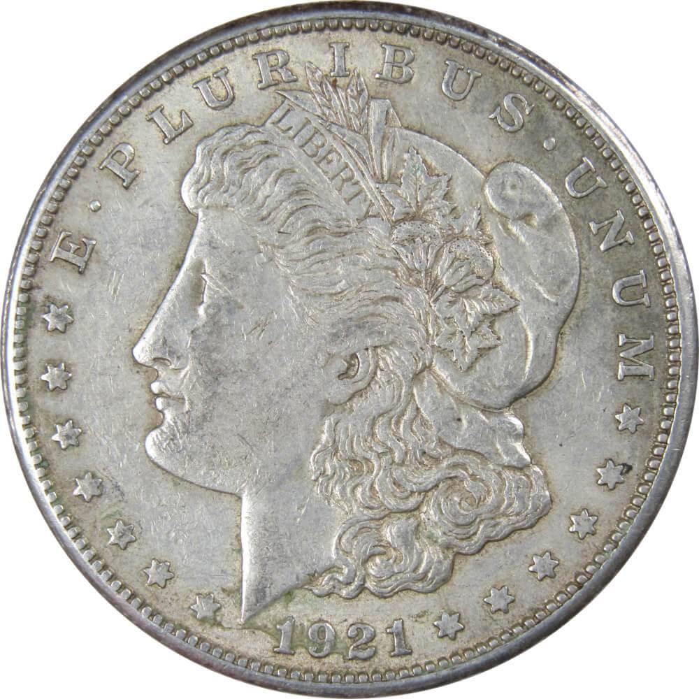 1921 S Morgan Dollar XF EF Extremely Fine 90% Silver $1 US Coin Collectible - Morgan coin - Morgan silver dollar - Morgan silver dollar for sale - Profile Coins & Collectibles